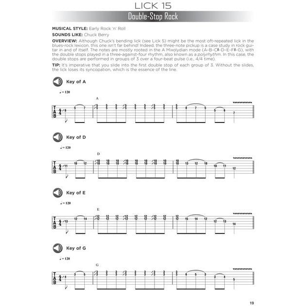 Image 5 of First 50 Licks You Should Play on Guitar - SKU# 49-278875 : Product Type Media : Elderly Instruments