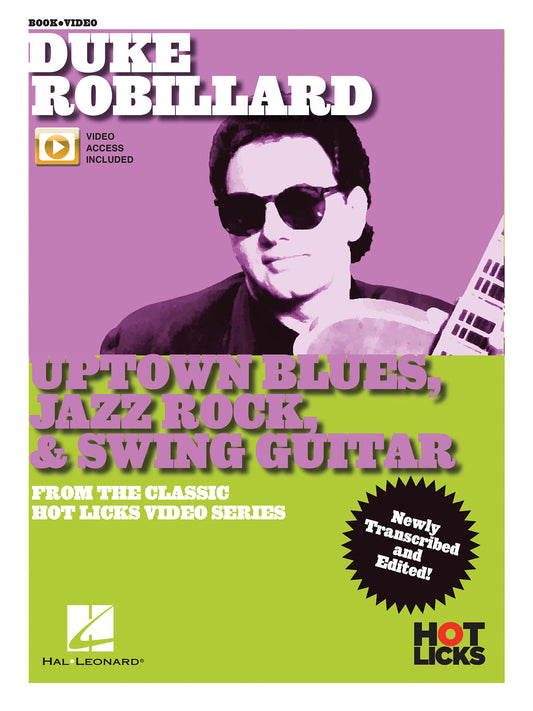Image 1 of Duke Robillard – Uptown Blues, Jazz Rock & Swing Guitar - SKU# 49-289942 : Product Type Media : Elderly Instruments