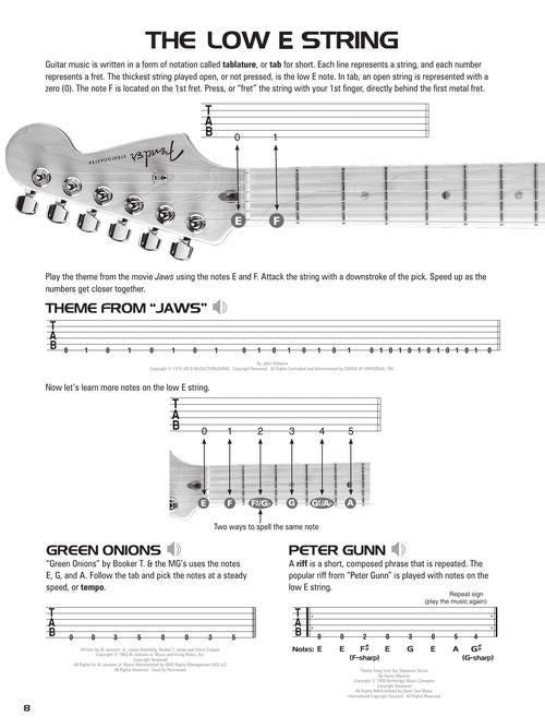 Image 6 of Hal Leonard Guitar Tab Method: Books 1, 2 & 3 All-in-One Edition - SKU# 49-293226 : Product Type Media : Elderly Instruments