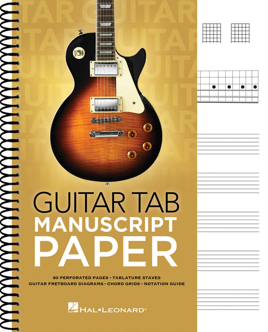 Image 1 of Guitar Tab Manuscript Paper - SKU# 49-293547 : Product Type Media : Elderly Instruments