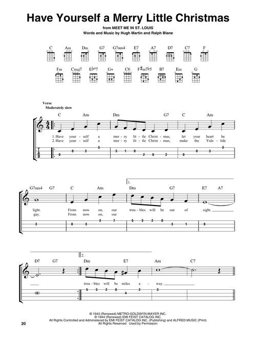 Image 4 of Christmas Melodies for Ukulele - SKU# 49-294855 : Product Type Media : Elderly Instruments