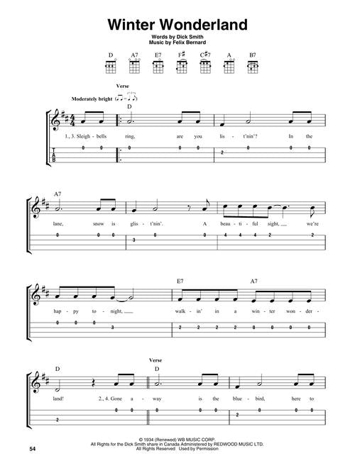 Image 5 of Christmas Melodies for Ukulele - SKU# 49-294855 : Product Type Media : Elderly Instruments