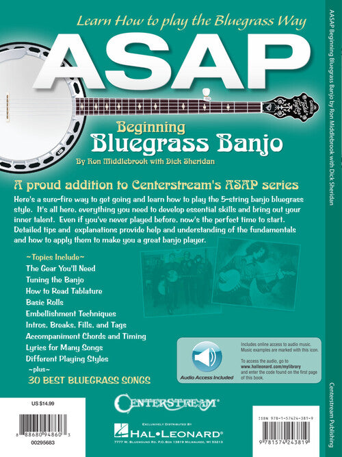 Image 7 of ASAP Beginning Bluegrass Banjo - SKU# 49-295683 : Product Type Media : Elderly Instruments