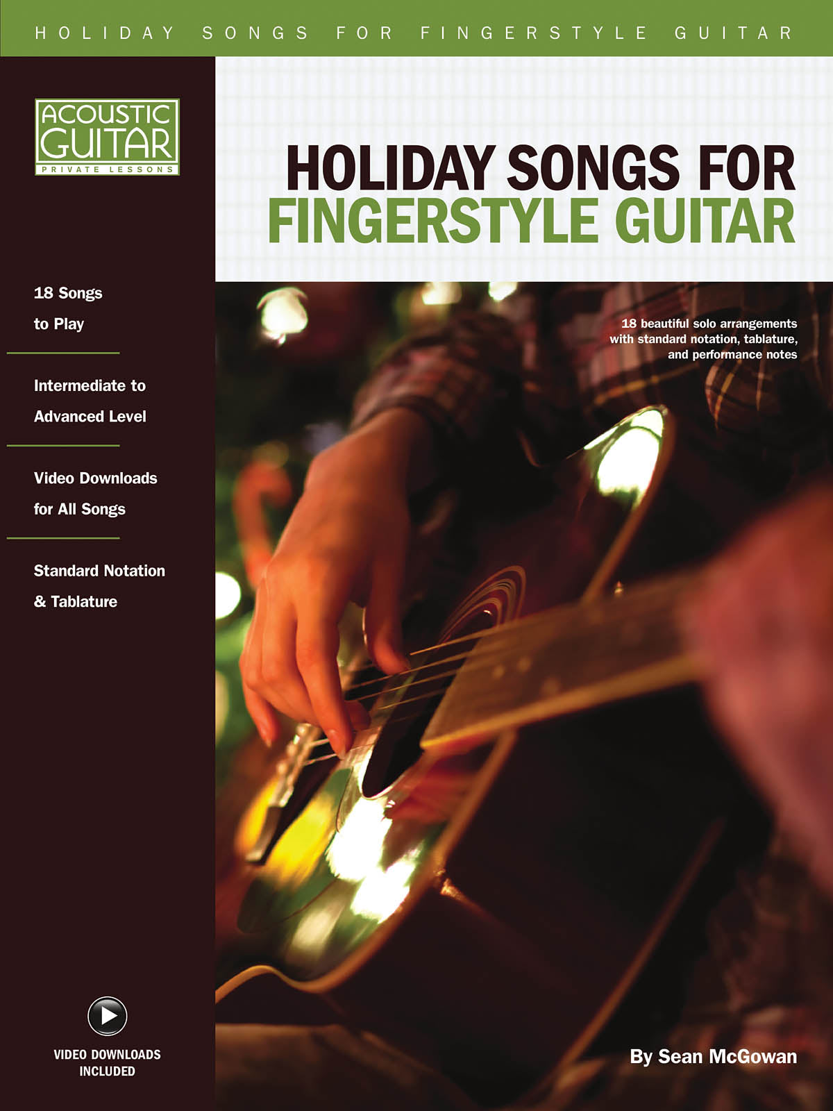 Image 1 of Holiday Songs for Fingerstyle Guitar - SKU# 49-302007 : Product Type Media : Elderly Instruments