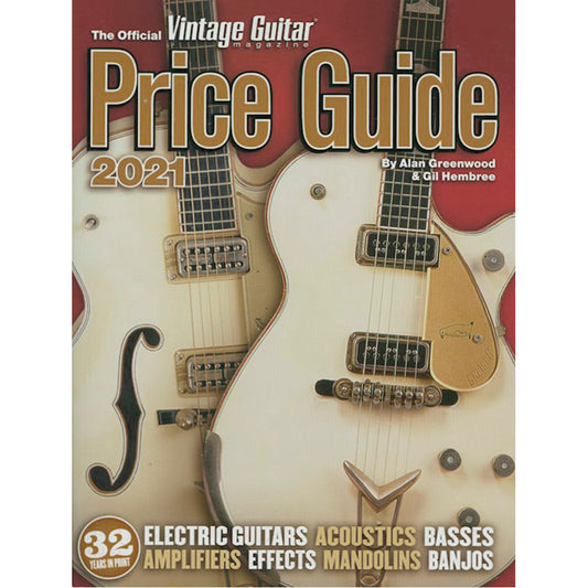 Image 1 of The Official Vintage Guitar Magazine Price Guide 2021 - SKU# 49-362013 : Product Type Media : Elderly Instruments