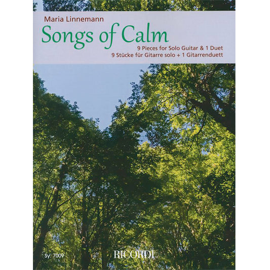 Image 1 of Songs of Calm - 9 Pieces for Solo Guitar and 1 Duet - SKU# 49-603750 : Product Type Media : Elderly Instruments