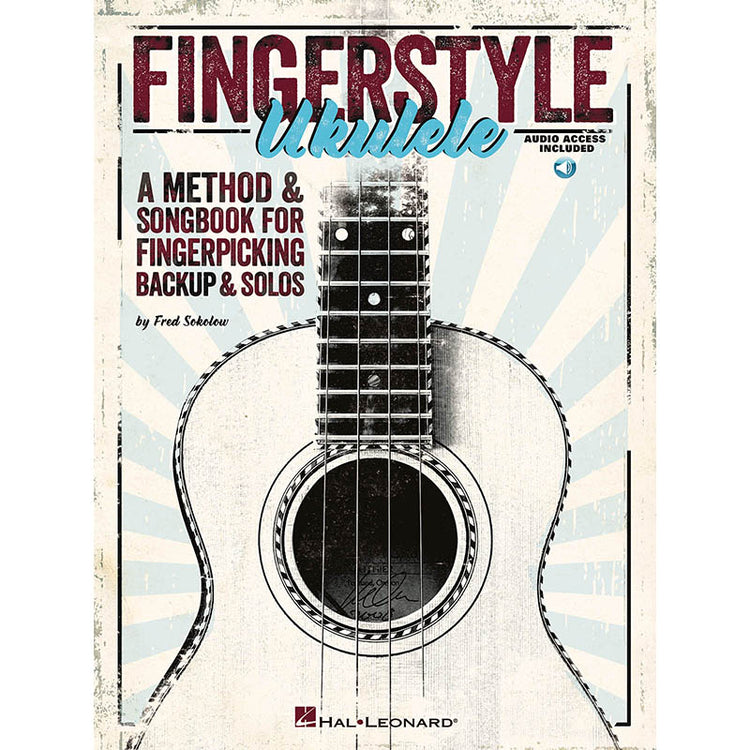 Image 1 of Fingerstyle Ukulele-A Method & Songbook for Fingerpicking Backup & Solos - SKU# 49-6620A : Product Type Media : Elderly Instruments