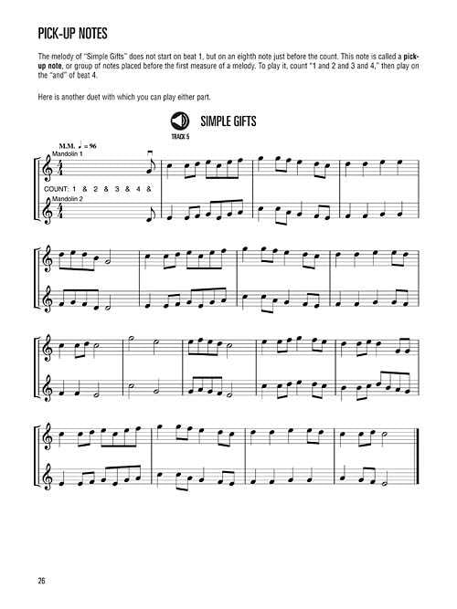 Image 6 of Hal Leonard Mandolin Method Book 1 - Second Edition - SKU# 49-695102 : Product Type Media : Elderly Instruments