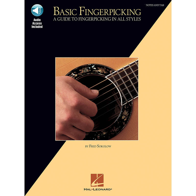 Image 1 of Basic Fingerpicking-A Guide to Fingerpicking in All Styles - SKU# 49-695174 : Product Type Media : Elderly Instruments