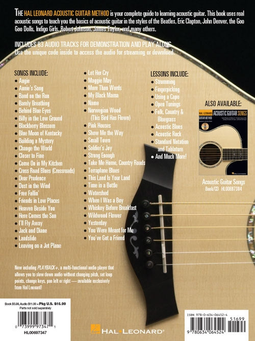 Image 6 of The Hal Leonard Acoustic Guitar Method - SKU# 49-697347 : Product Type Media : Elderly Instruments