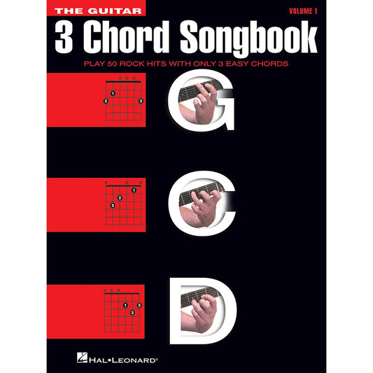Image 1 of The Guitar Three-Chord Songbook - Play 50 Rock Hits with Only 3 Easy Chords - SKU# 49-699533 : Product Type Media : Elderly Instruments