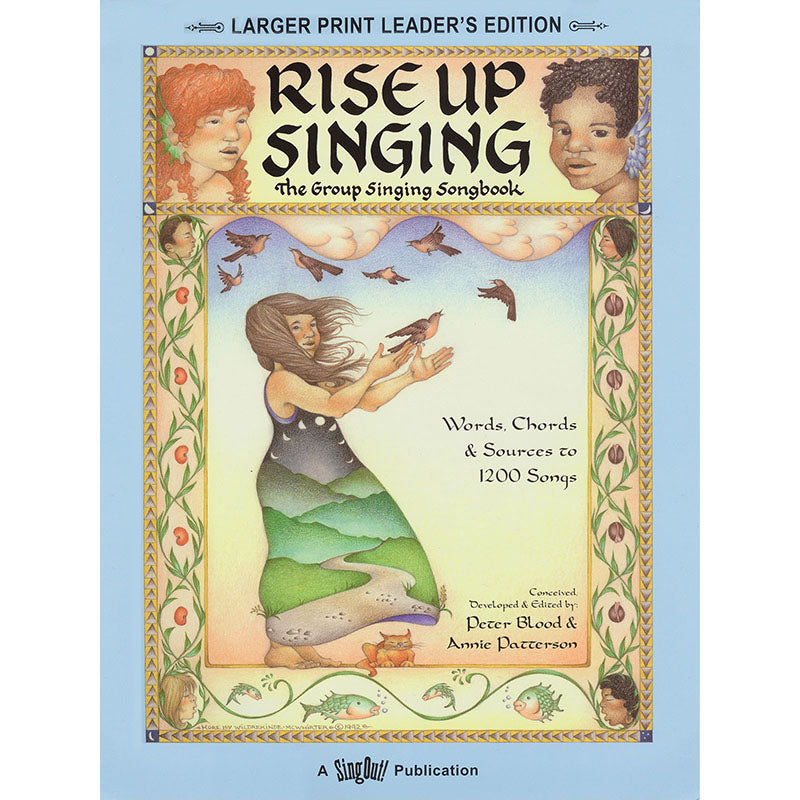 Image 1 of Rise Up Singing (Larger Print Leader's Edition) - SKU# 49-740332 : Product Type Media : Elderly Instruments