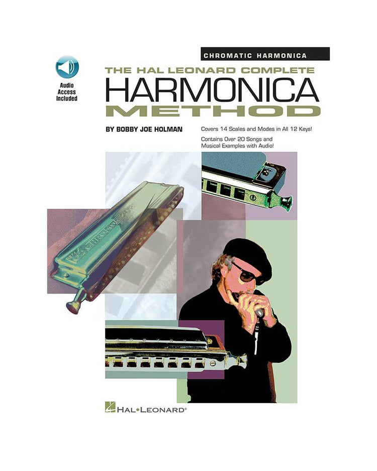 Image 1 of The Hal Leonard Complete Harmonica Method - Chromatic Harmonica - SKU# 49-841286 : Product Type Media : Elderly Instruments
