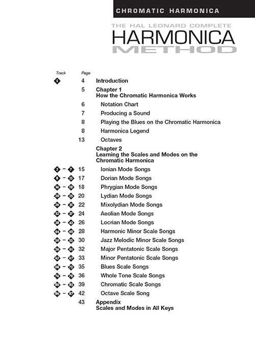 Image 2 of The Hal Leonard Complete Harmonica Method - Chromatic Harmonica - SKU# 49-841286 : Product Type Media : Elderly Instruments