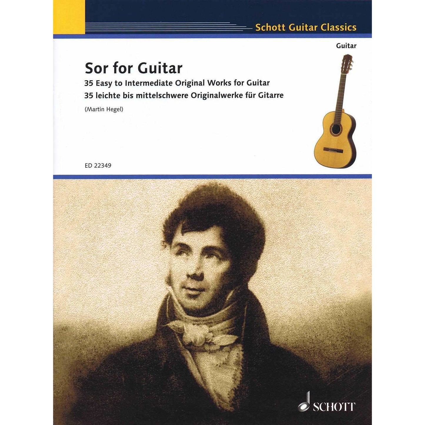 Image 1 of Sor for Guitar - 35 Easy to Intermediate Original Works for Guitar - SKU# 49-944880 : Product Type Media : Elderly Instruments