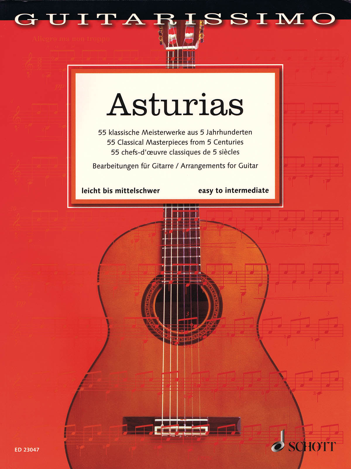 Image 1 of Asturias - 55 Classical Masterpieces from 5 Centuries - SKU# 49-946255 : Product Type Media : Elderly Instruments