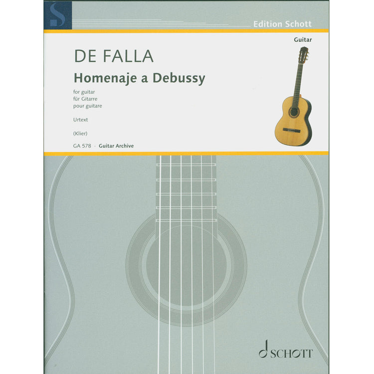 Homenaje A Debussy for Guitar