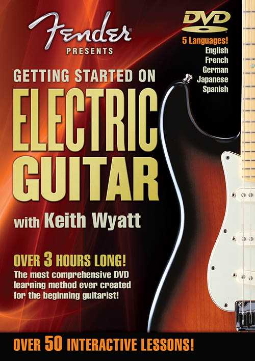 Image 1 of DVD - Fender Presents Getting Started On Electric Guitar - SKU# 49-DVD320293 : Product Type Media : Elderly Instruments