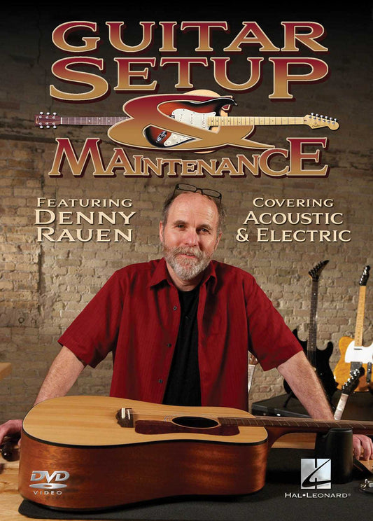 Image 1 of DVD - Guitar Setup & Maintenance - Covering Electric & Acoustic - SKU# 49-DVD320748 : Product Type Media : Elderly Instruments