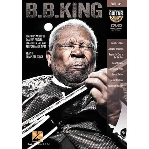 Image 1 of DVD - B.B. King - Guitar Play-Along DVD, Vol. 35 - SKU# 49-DVD321214 : Product Type Media : Elderly Instruments