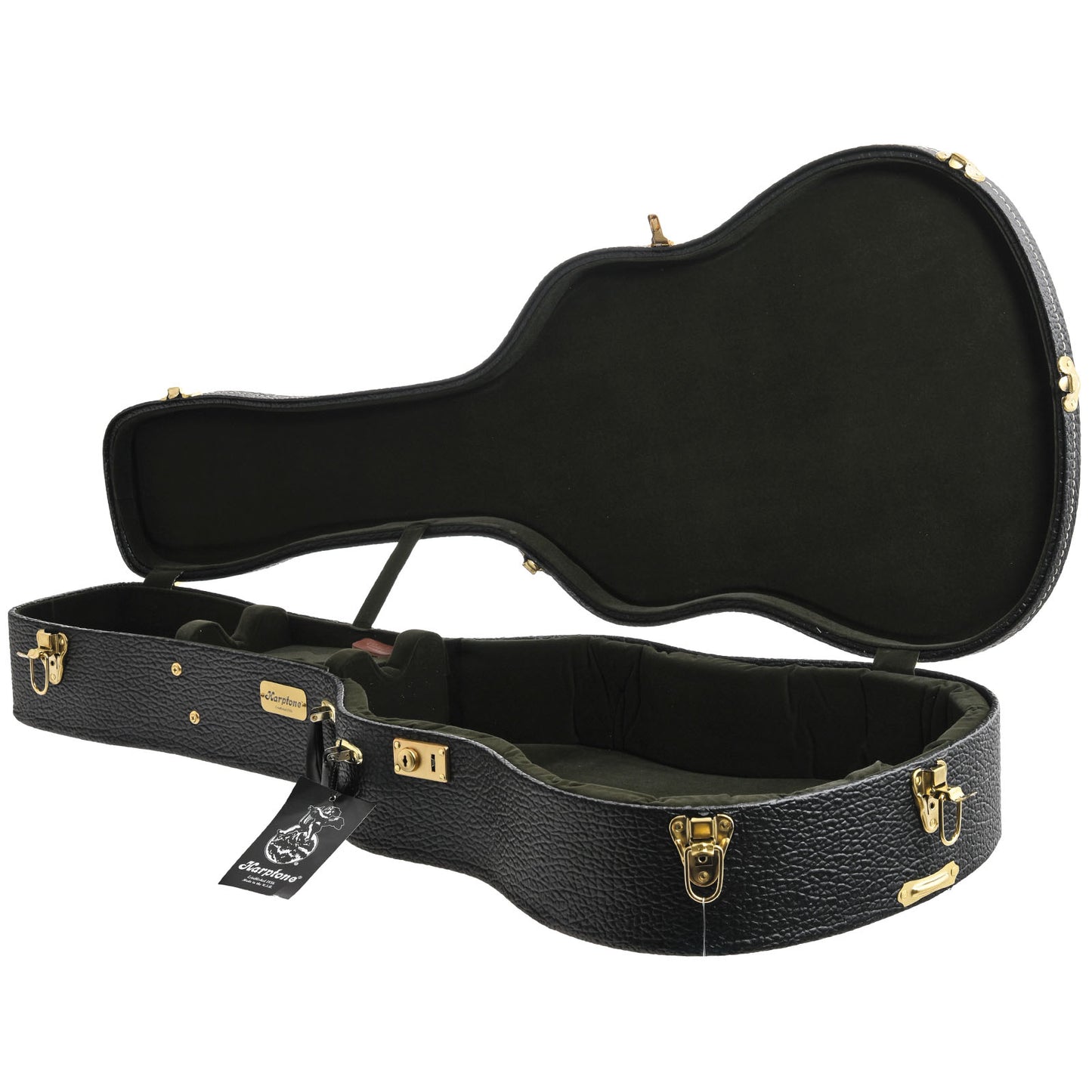 Image 2 of Harptone Historic OM/14-Fret 000 Guitar Case (Model HPT-215) - SKU# GCHH-OM : Product Type Accessories & Parts : Elderly Instruments