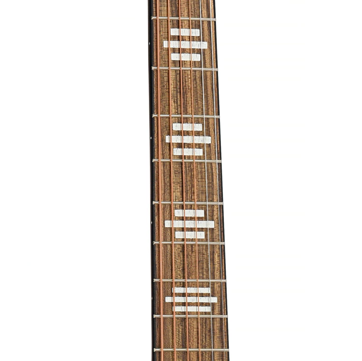 Fretboard of Recording King Series 7 Guitar, Limited Edition Golden Strings - Tobacco Sunburst