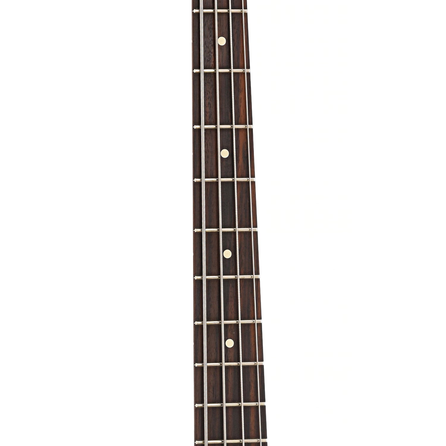 Fretboard of Fender Active Deluxe Jazz Bass 