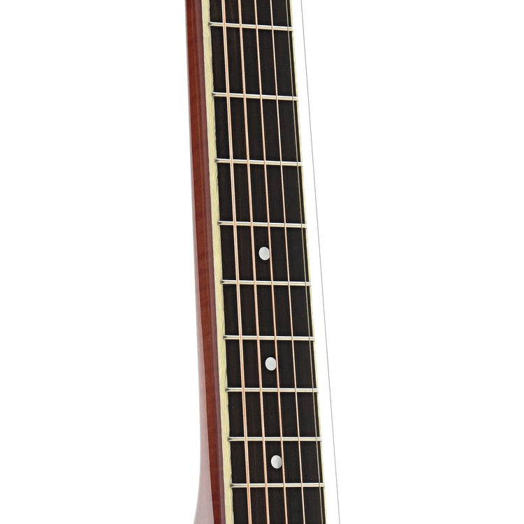 Fretboard of Scheerhorn L-Body Resonator Guitar 