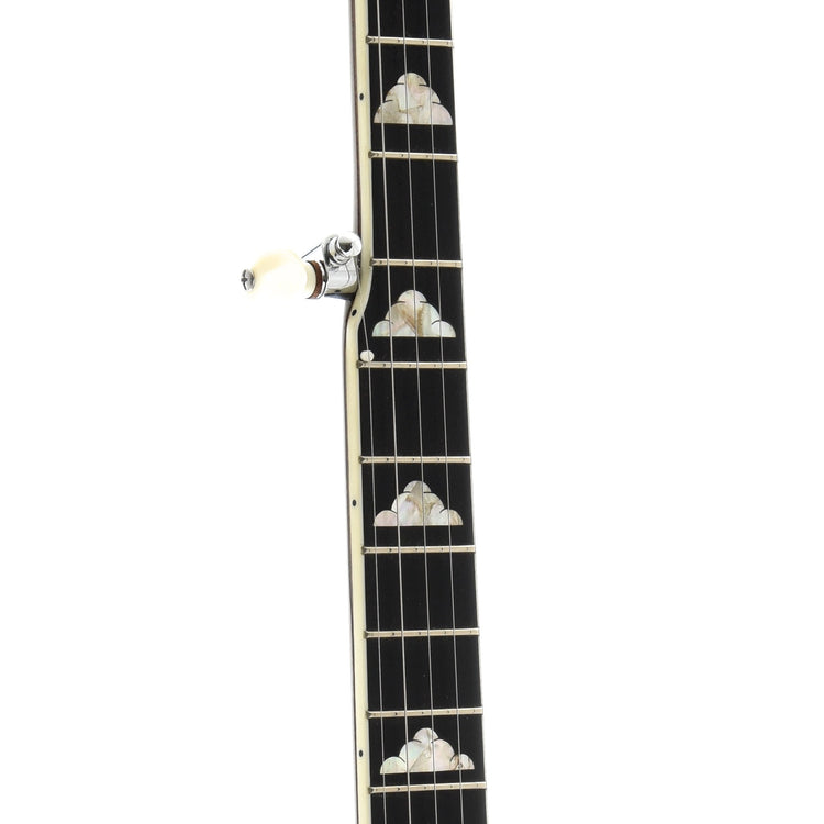 Fretboard of Gold Tone WL-250 White Laydie Openback Banjo