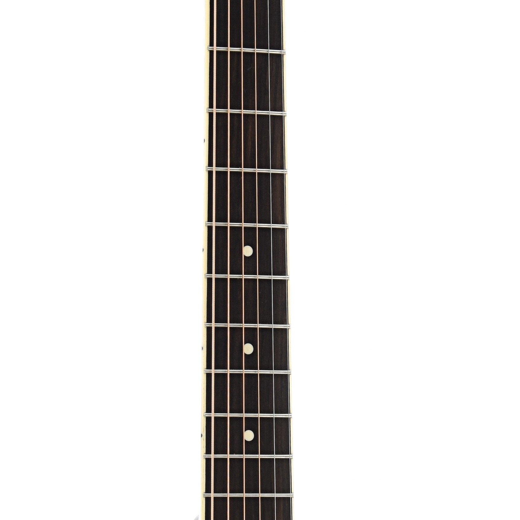 Fretboard of Gretsch Ampli-Sonic G9240 Alligator Roundneck Resonator Guitar