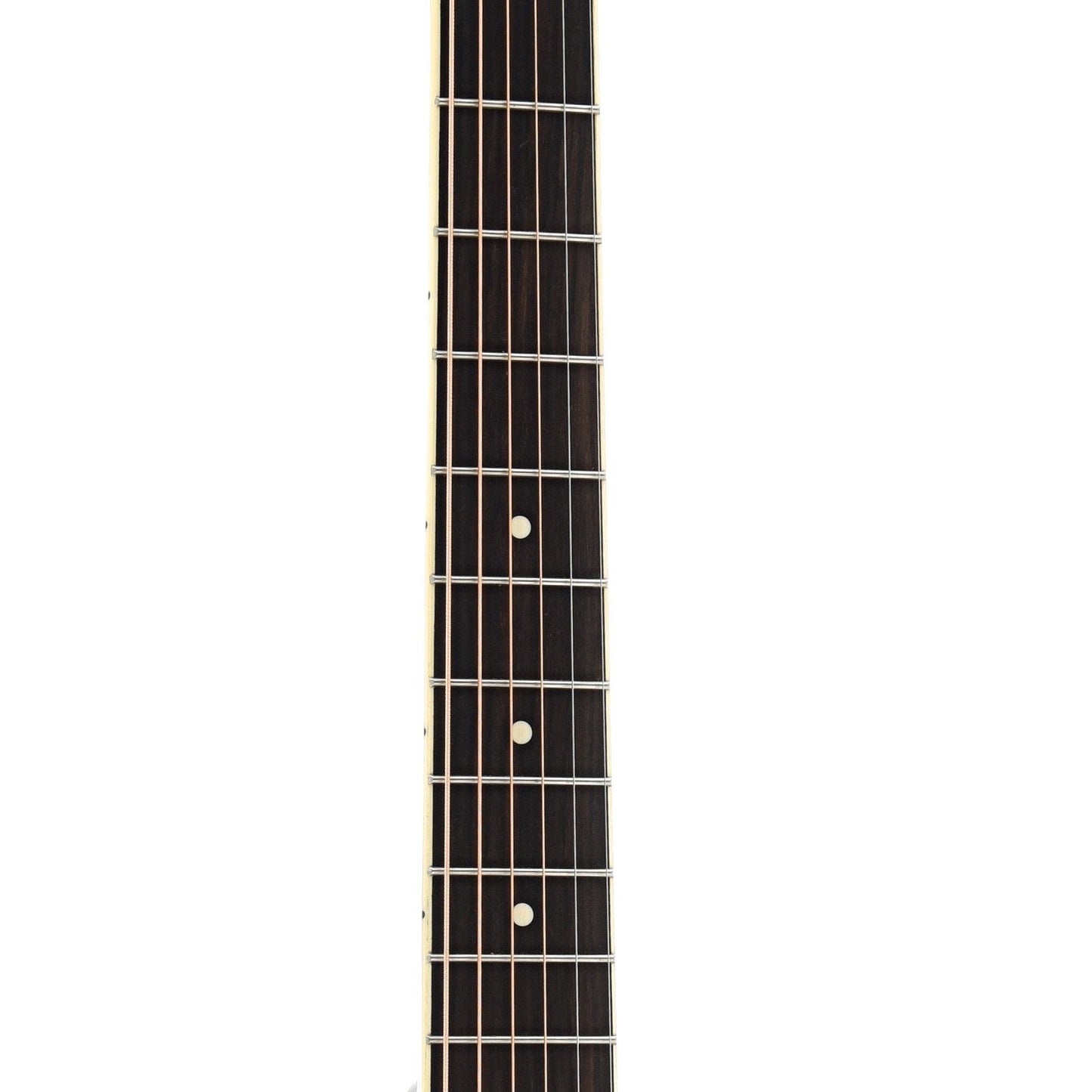 Fretboard of Gretsch Ampli-Sonic G9240 Alligator Roundneck Resonator Guitar