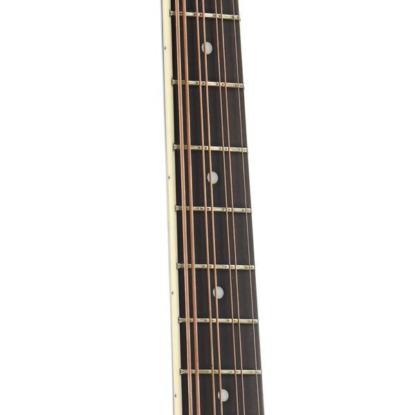 Fretboard of Gold Tone Acoustic-Electric Mandocello