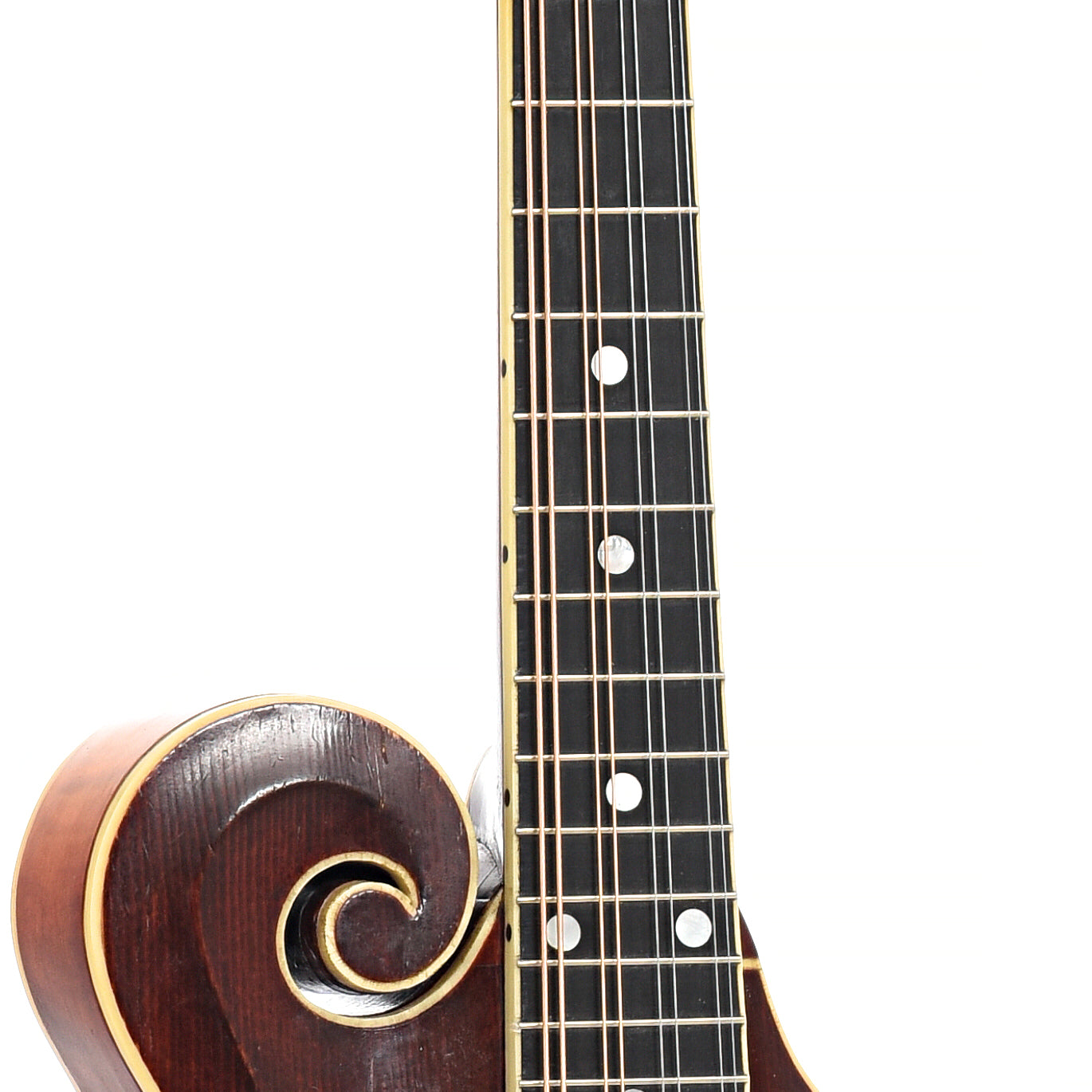 Fretboard of Gibson F-4 Mandolin 