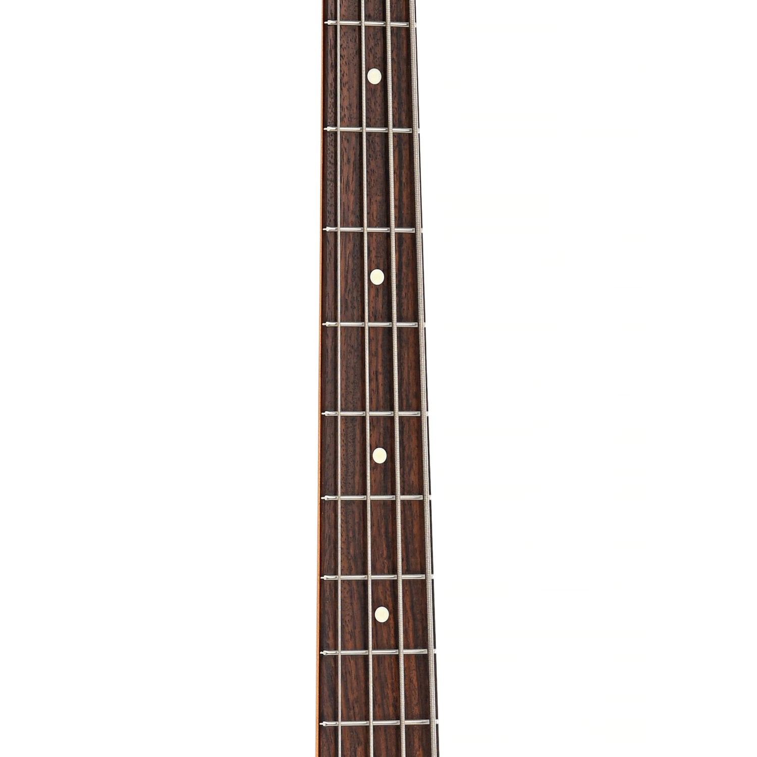 Fretboard of Fender Standard Jazz Bass LH