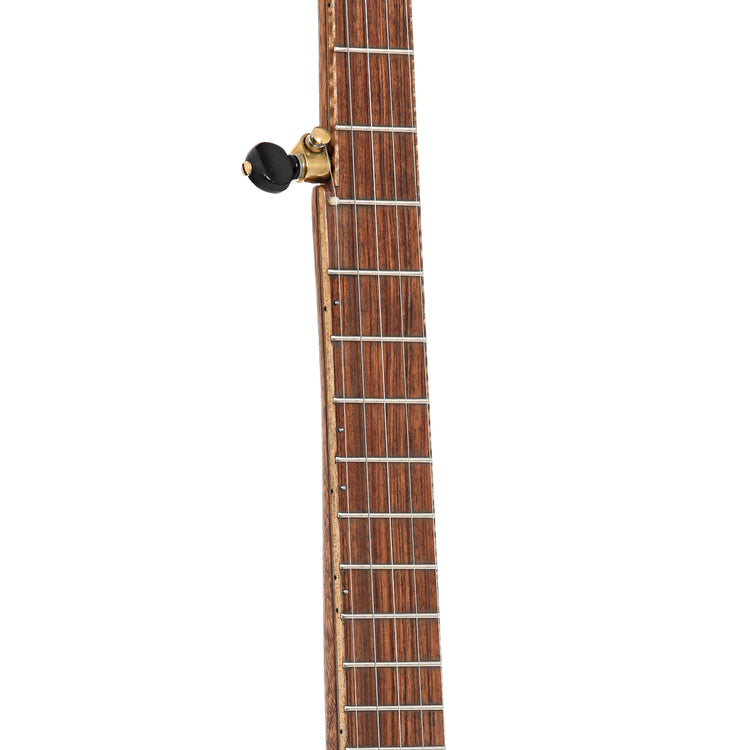 Fretboard of Dogwood Banjo Co. Custom Mano 12"