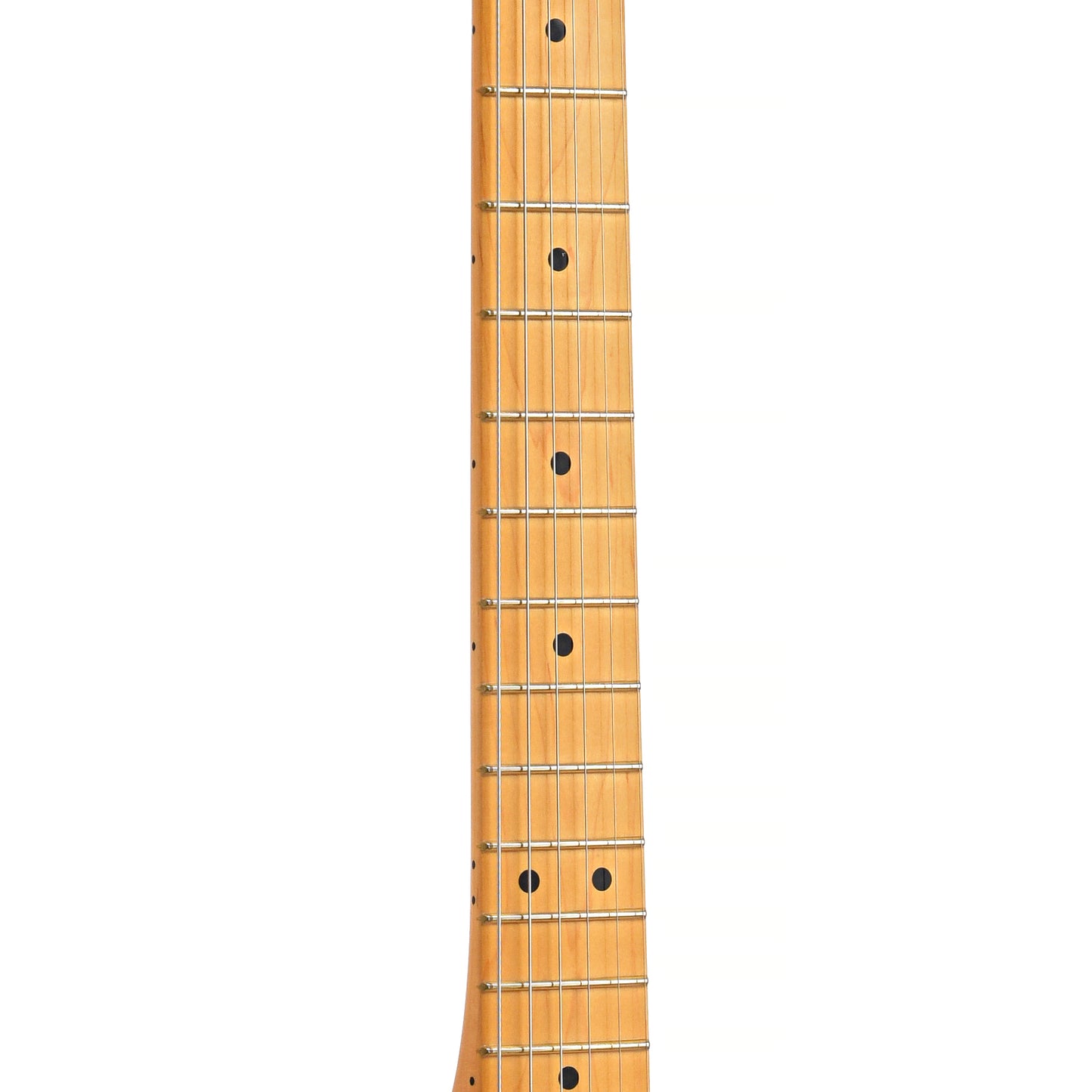 Fretboard of Fender American Professional II Telecaster, Roasted Pine