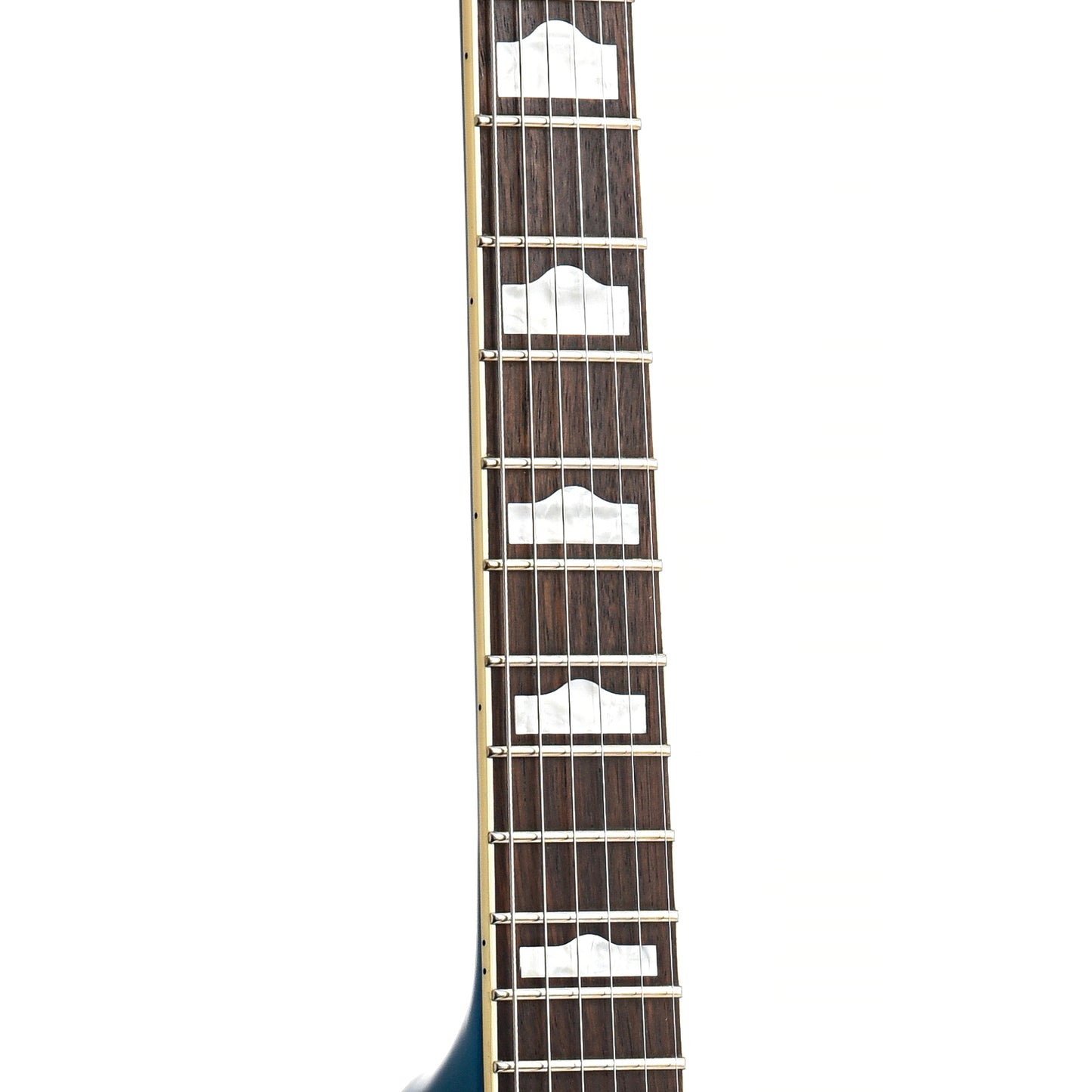Fretboard of Gretsch G2410TG Streamliner Hollow Body Single Cut with Bigsby, Ocean Turquoise