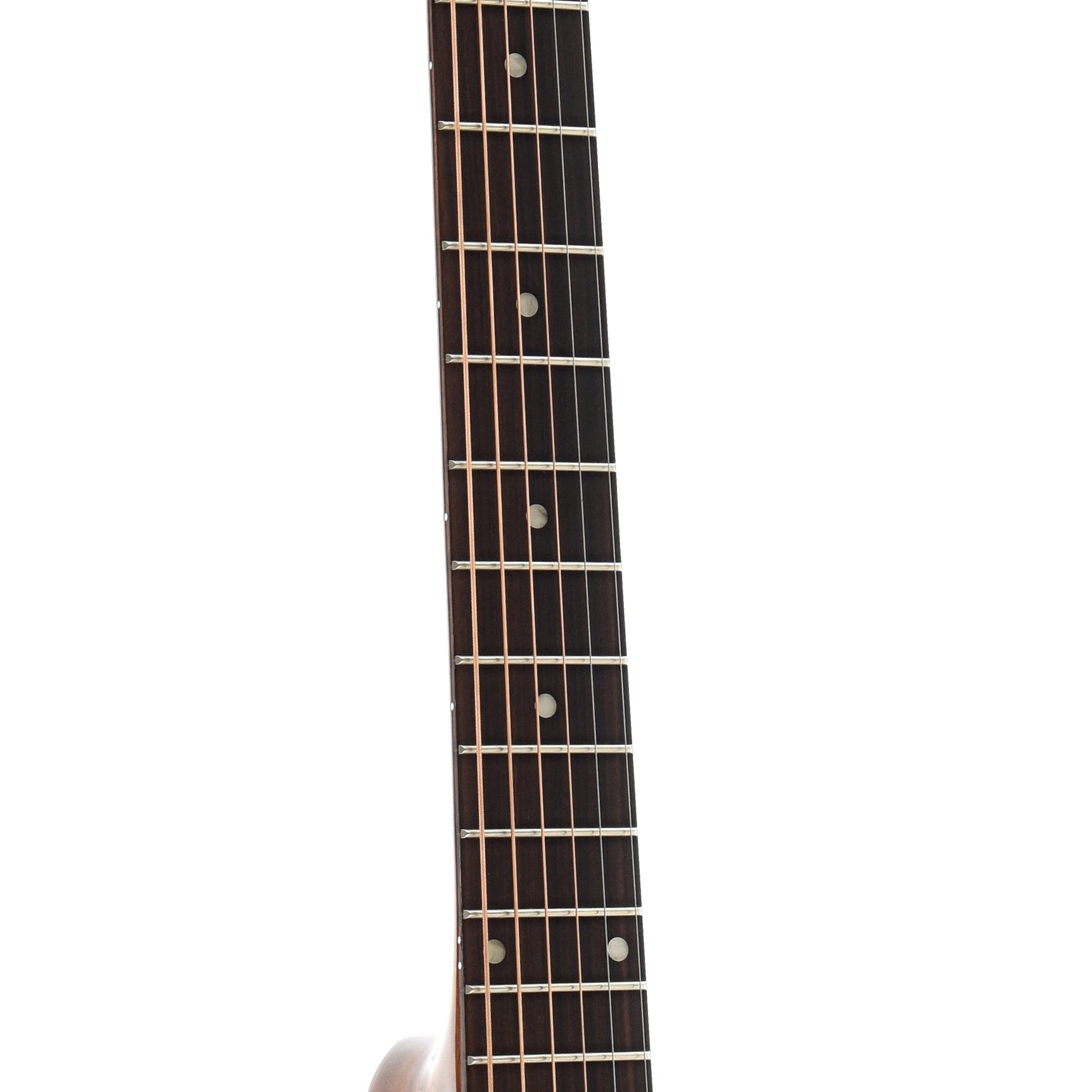 Fretboard of Blueridge Historic Series BR-140 Dreadnought Guitar