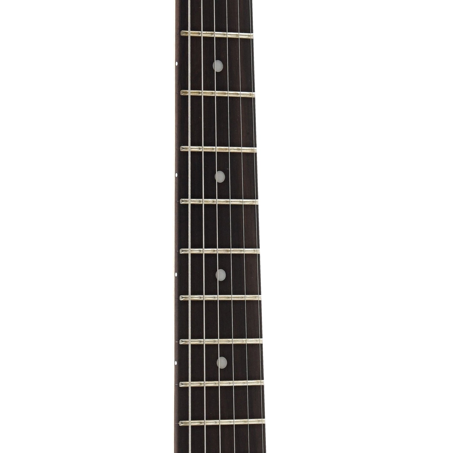 Fretboard of Squier Mini Stratocaster, Dakota Red