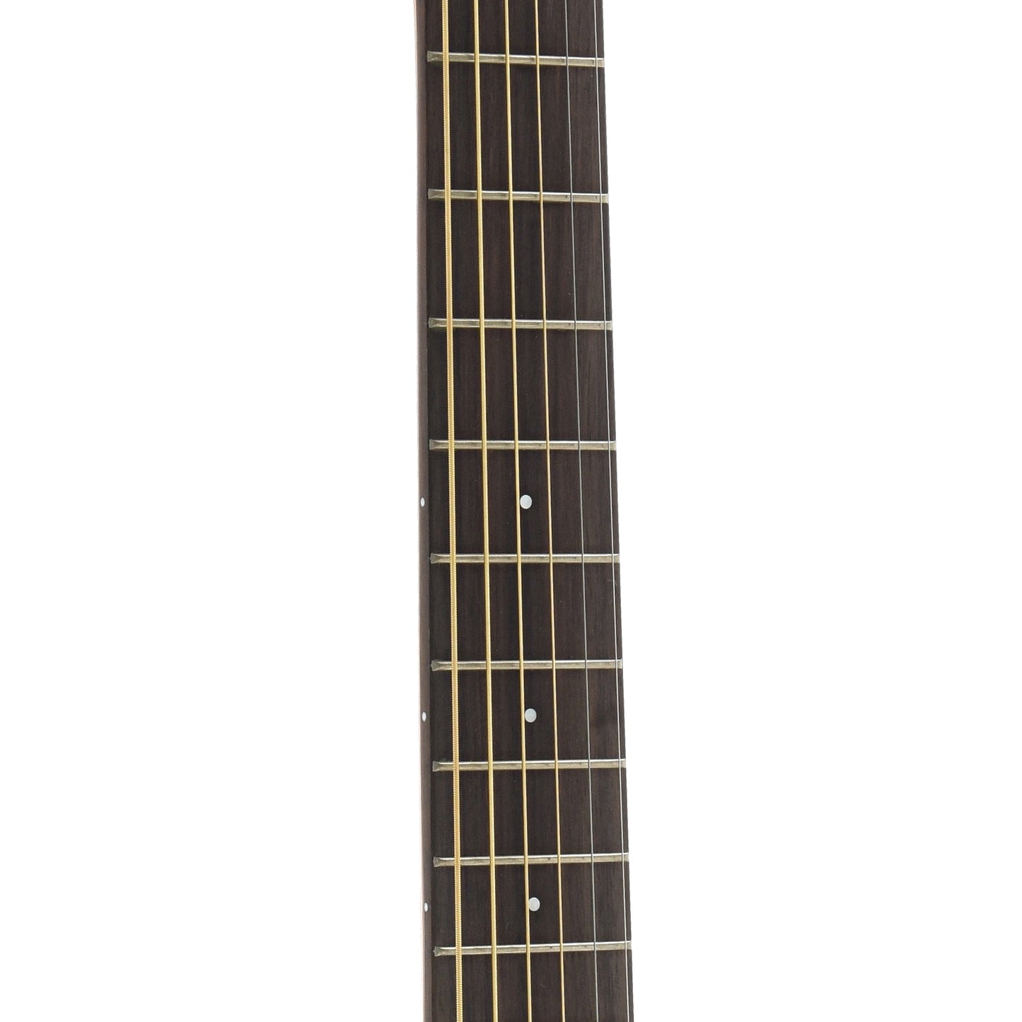 Fretboard of Yamaha JR1 3/4 Size Acoustic Guitar