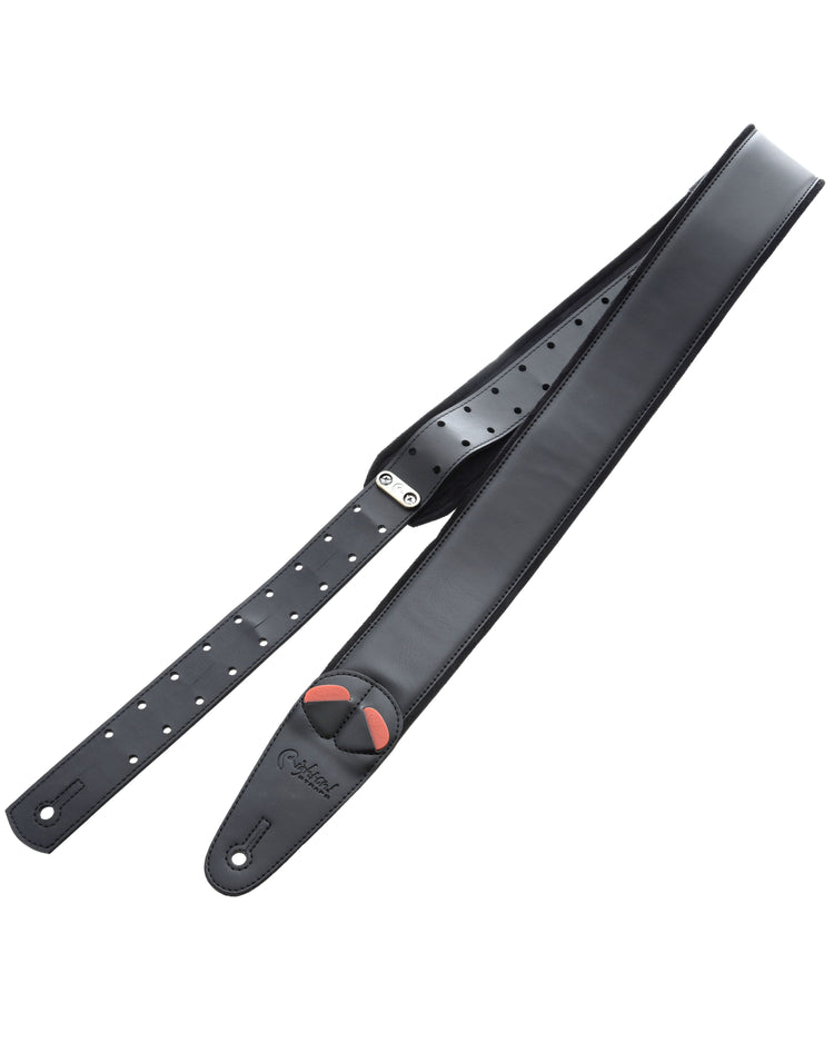 Image 1 of RIGHT ON! STRAPS MOJO CHARM GUITAR STRAP - SKU# RMJC-BLK : Product Type Accessories & Parts : Elderly Instruments