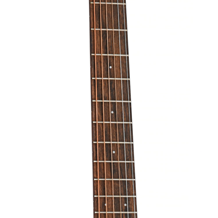 Fretboard of Breedlove Eco Collection Discovery S Concert CE European-African Mahogany