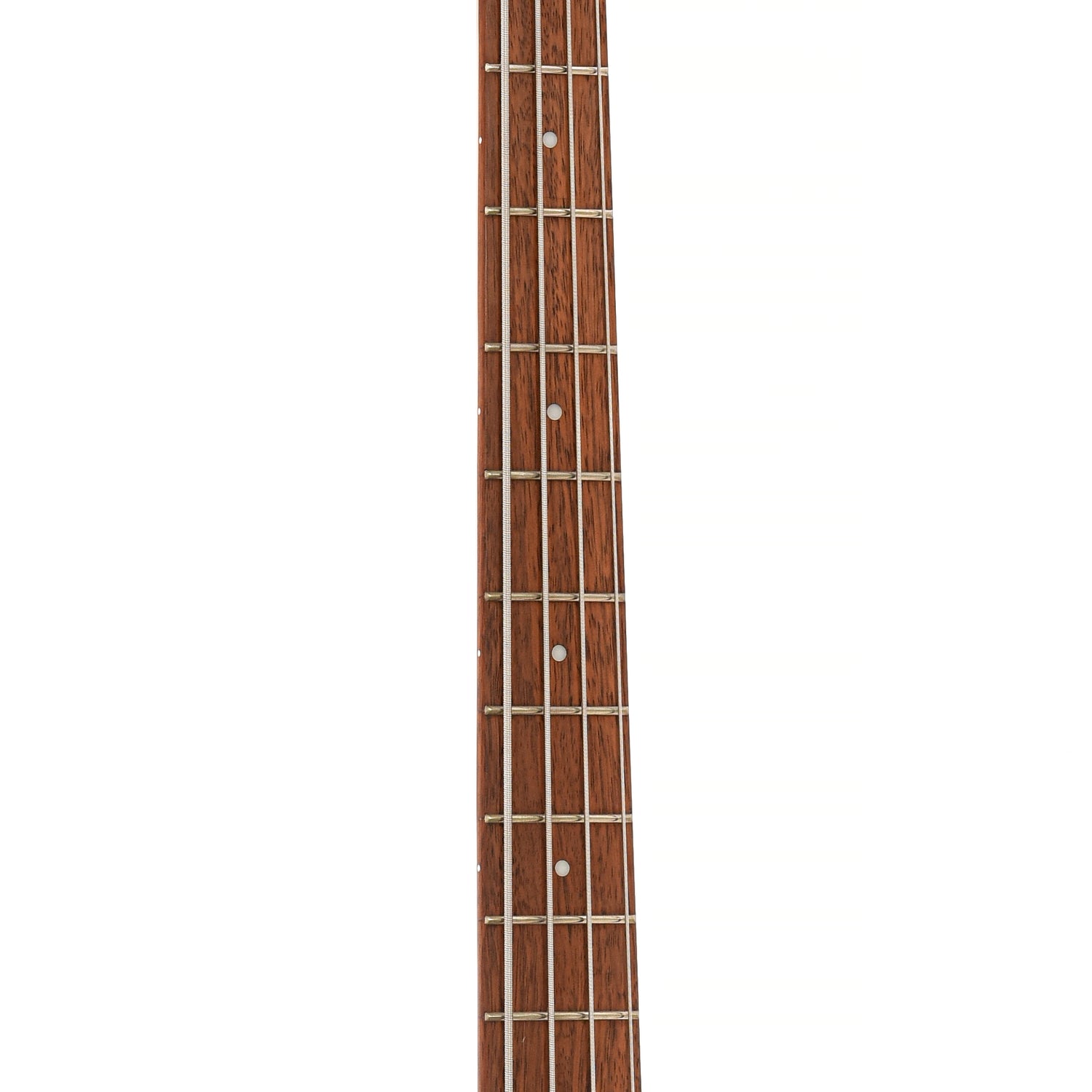 Fretboard of Ibanez SR370E 4-String Bass, Surreal Black Dual Fade Gloss