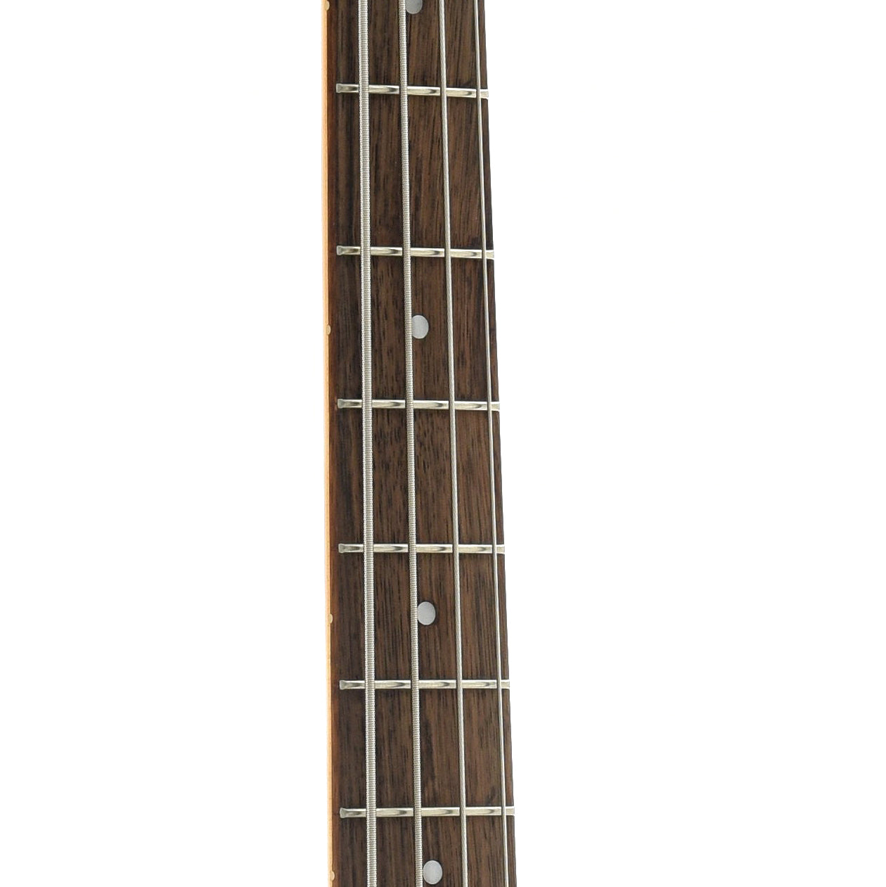 Fretboard of Squier Classic Vibe '60s Precision Bass