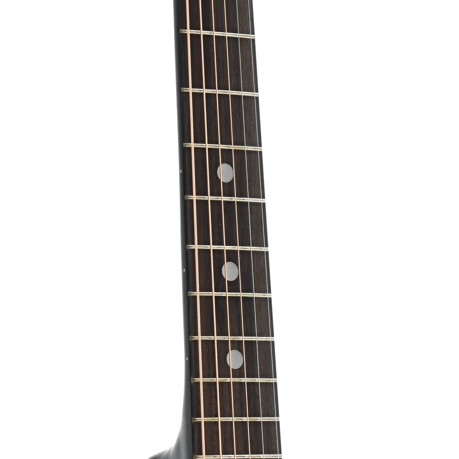 Fretboard of Gretsch G9500 Jim Dandy Flat Top Acoustic Guitar