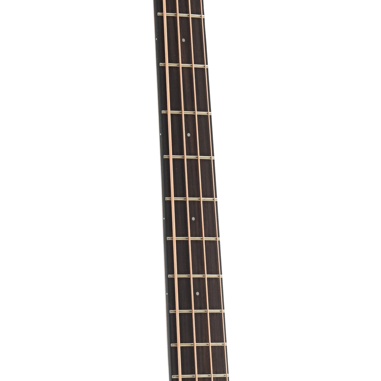 fretboard of Fender CB-60SCE Acoustic Bass, Natural Finish