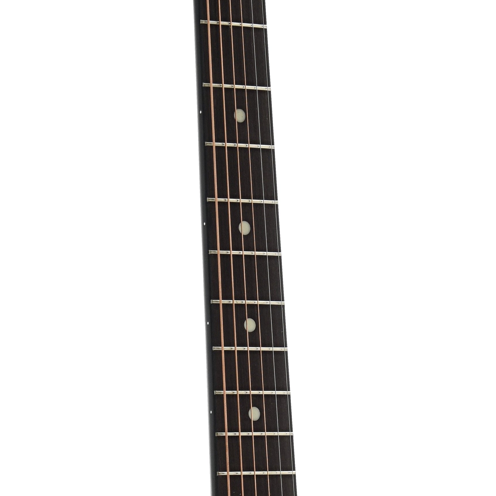 Fretboard of Recording King Dirty 30's Series 9 14-Fret 000 Acoustic Guitar
