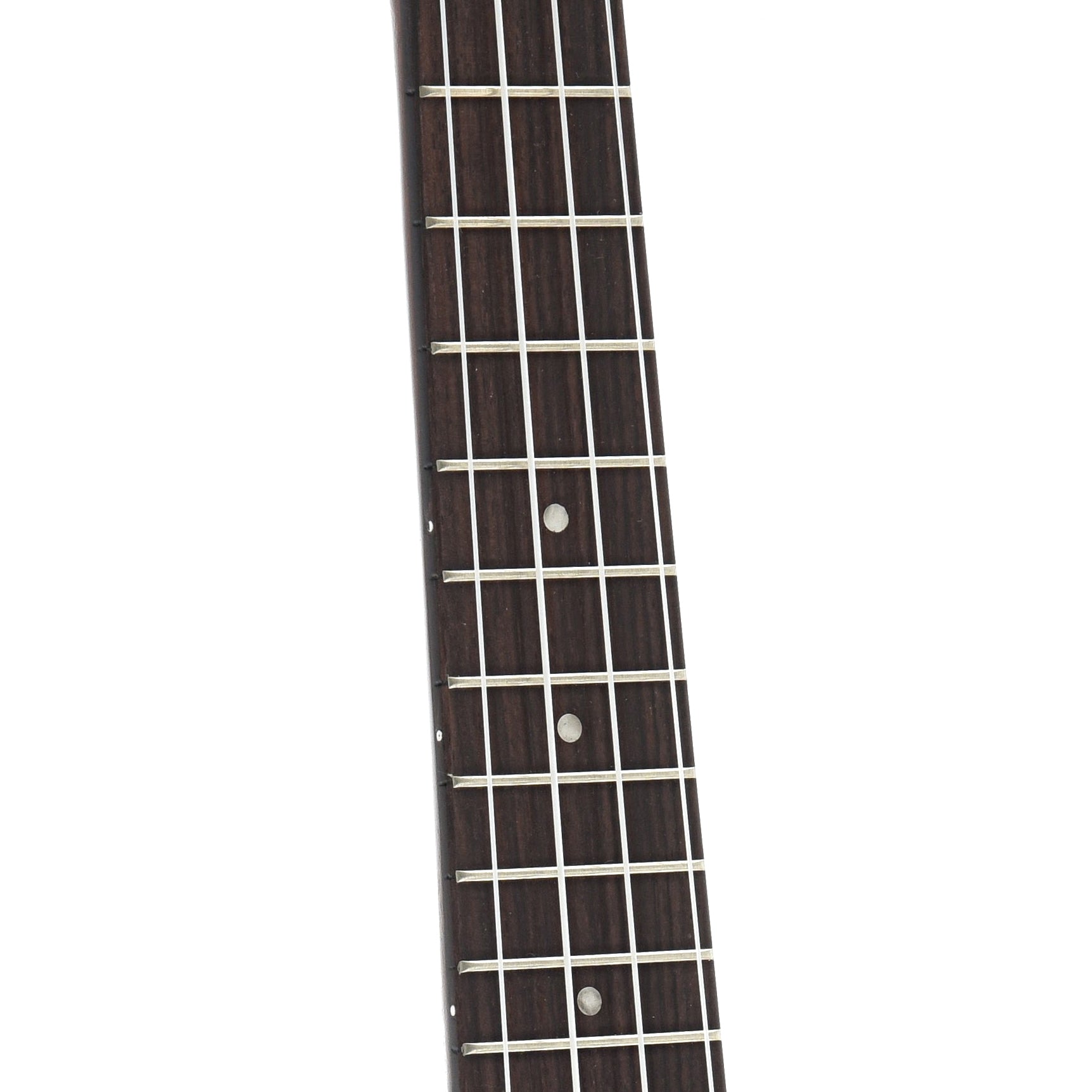 fretboard of Ohana Vintage SK-38 Premium-Grade Mahogany Soprano Ukulele