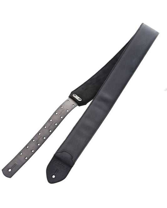 Image 1 of RIGHT ON! STRAPS LEATHERCRAFT VINTAGE GUITAR STRAP - SKU# RLCV-BLK : Product Type Accessories & Parts : Elderly Instruments