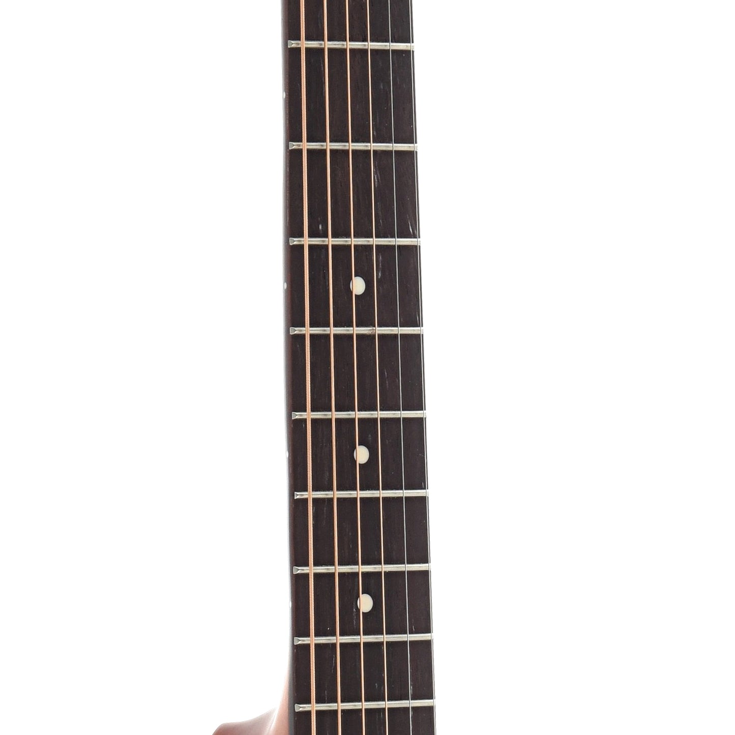 Fretboard of Gretsch Ampli-Sonic G9200 Boxcar Standard Roundneck Resonator Guitar